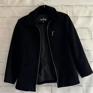 JL Colebrook black wool/cashmere coat. Size S. Like new.